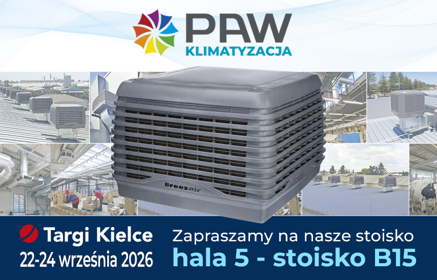 Breezair, klimatyzacja ewaporacyjna, klimatyzacja wyparna, Seeley, klimatyzacja przemysłowa